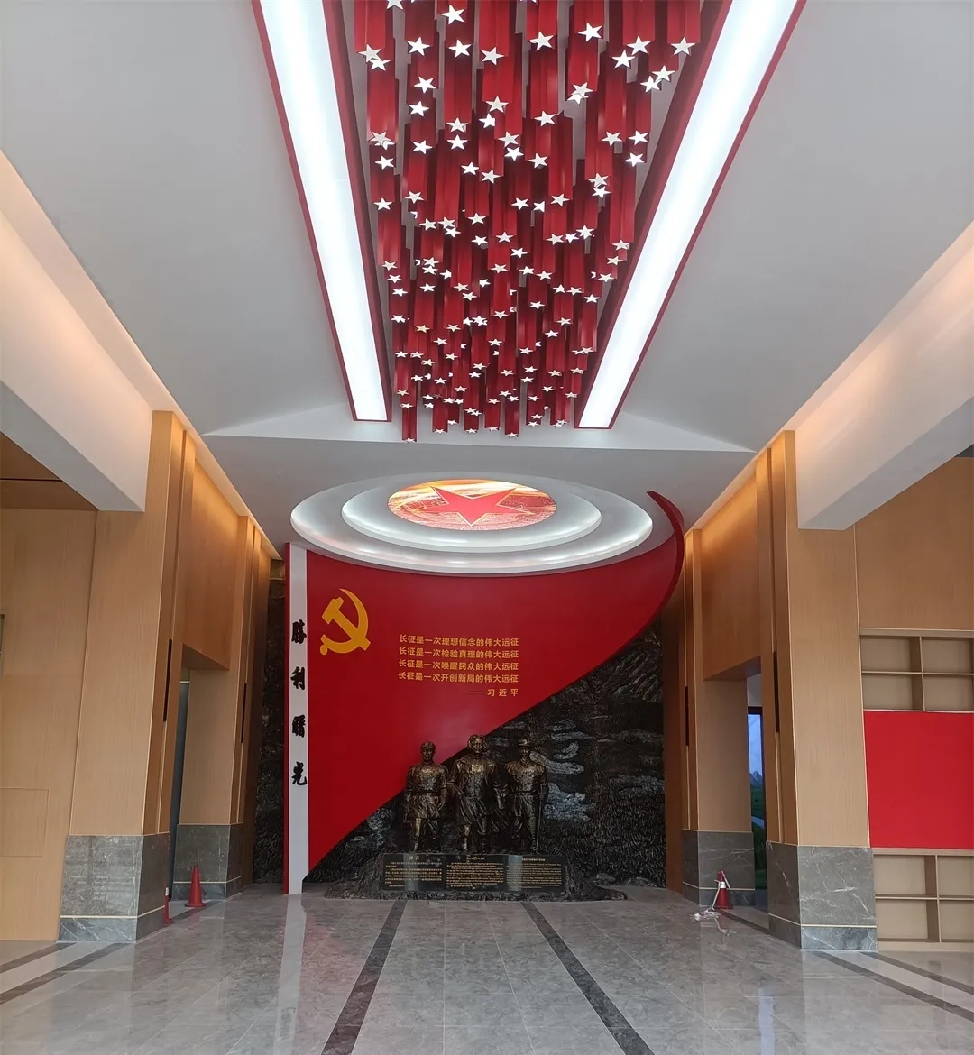 若爾蓋縣“勝利曙光”展陳館-序廳 若爾蓋縣“勝利曙光”展陳館-序廳.jpg